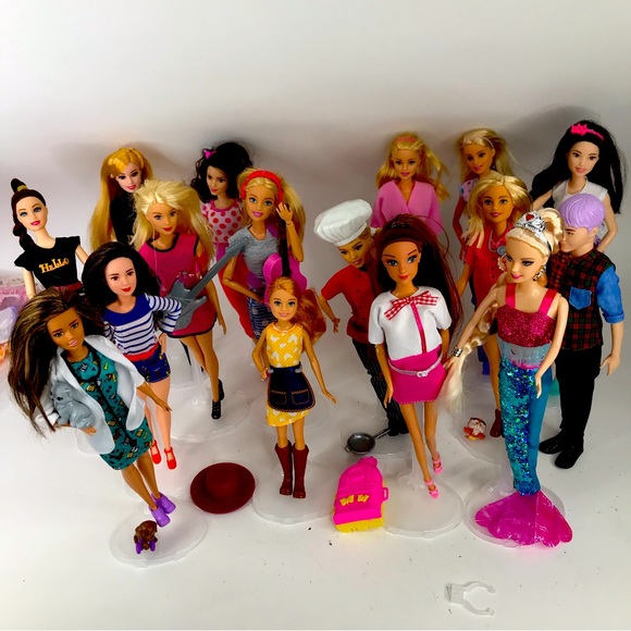 Barbie Fashionista, Career, Different Types Of Barbies ECU Condition - Picture 2 of 12
